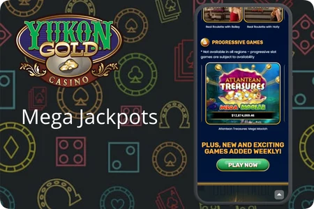 yukon gold casino progressive jackpots