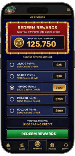 Yukon Gold Redeem Rewards
